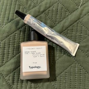 Typology tint and concealer